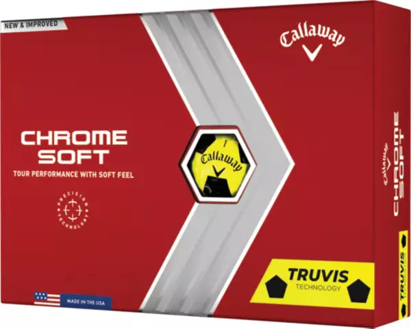 Callaway 2022 Chrome Soft Truvis Golf Balls