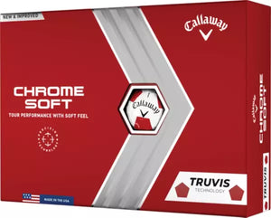 Callaway 2022 Chrome Soft Truvis Golf Balls