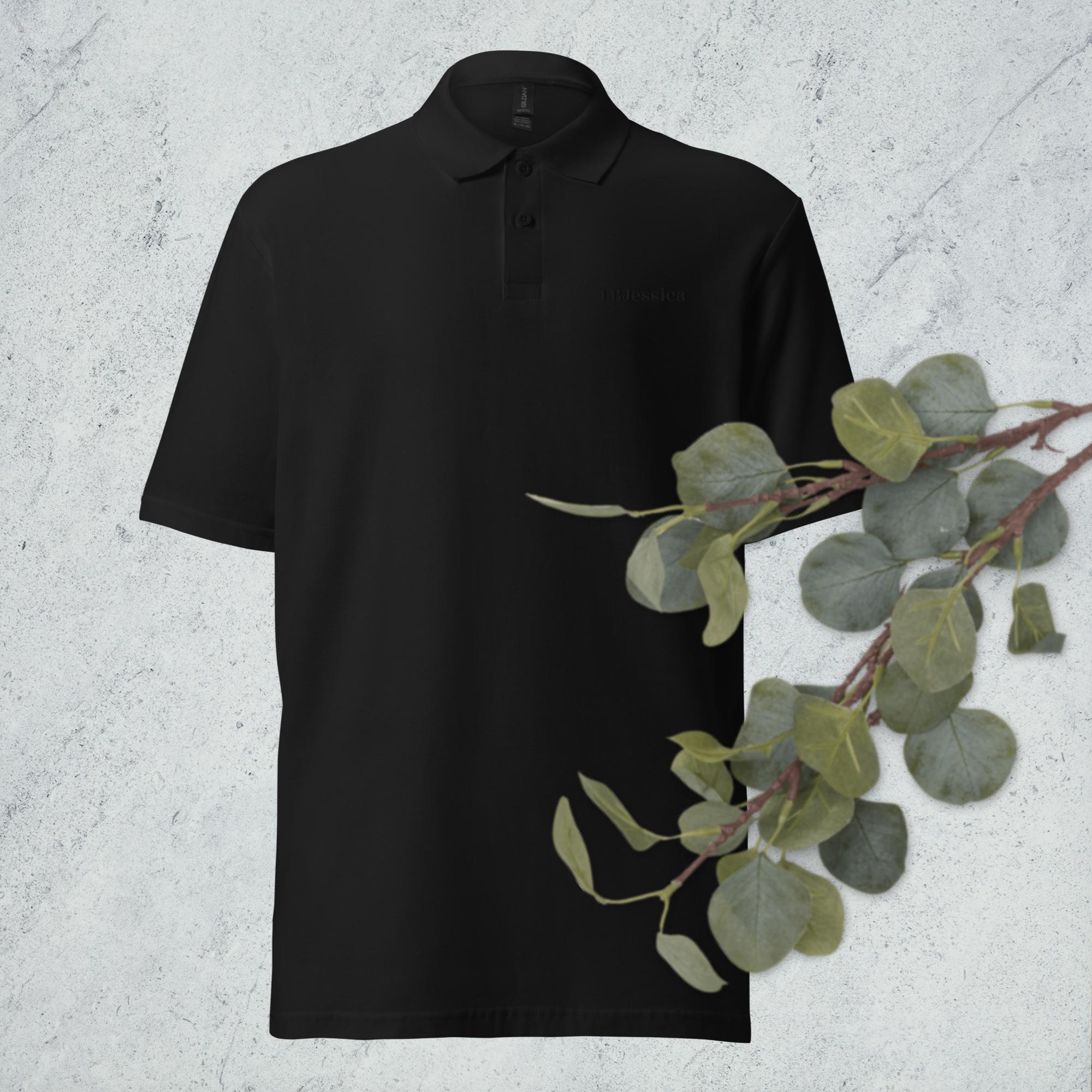 women pique polo shirt