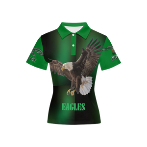 LB Slim Fit Short-Sleeve Polo Eagles