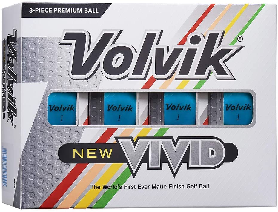 Volvik 2020 Vivid Golf Balls #1-#4 12-Ball Pack