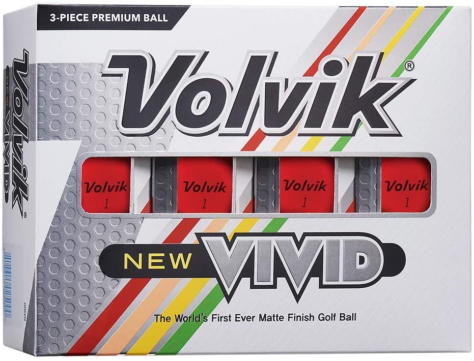 Volvik 2020 Vivid Golf Balls #1-#4 12-Ball Pack