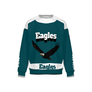 Bailees Eagles Relaxed Fit Sweatshirt with Front Patch