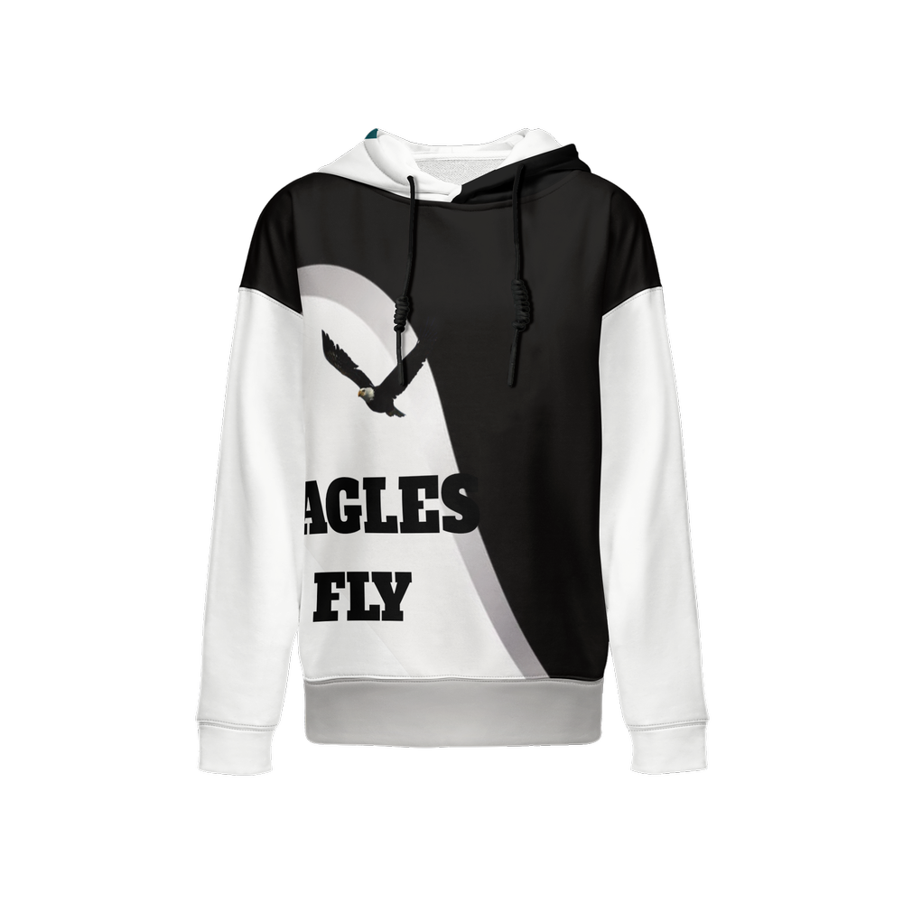 Women’s Eagles Relaxed Fit Hoodie-Super Heavy