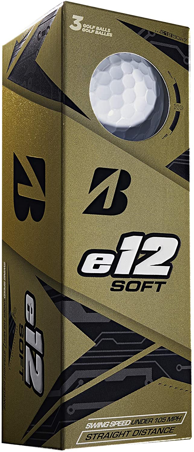 Bridgestone Golf e12 Soft Balls Matte One Dozen