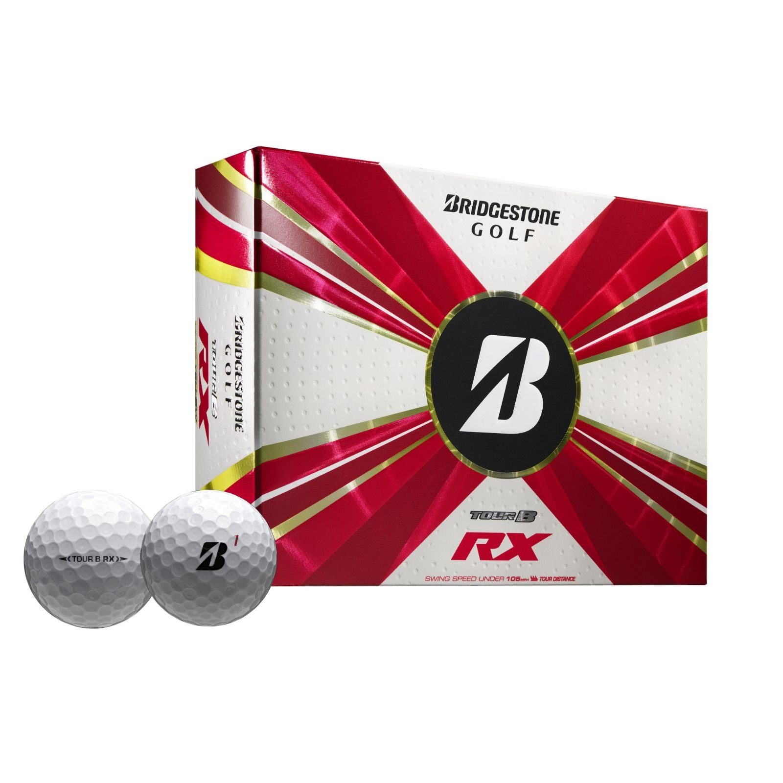 Bridgestone Tour B RX 2022 Golf Balls-Dozen