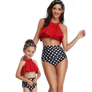 Mother and

 Daughter swimwear Family suitable
 Clothes