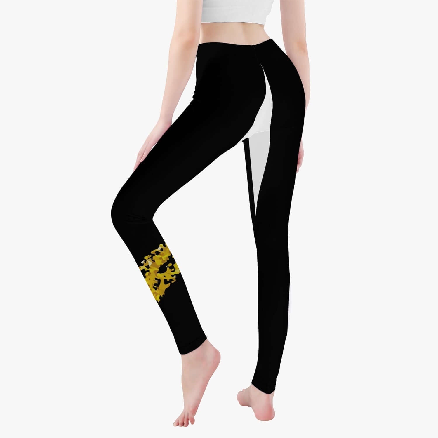 LB Jessica Gold Yoga Pants