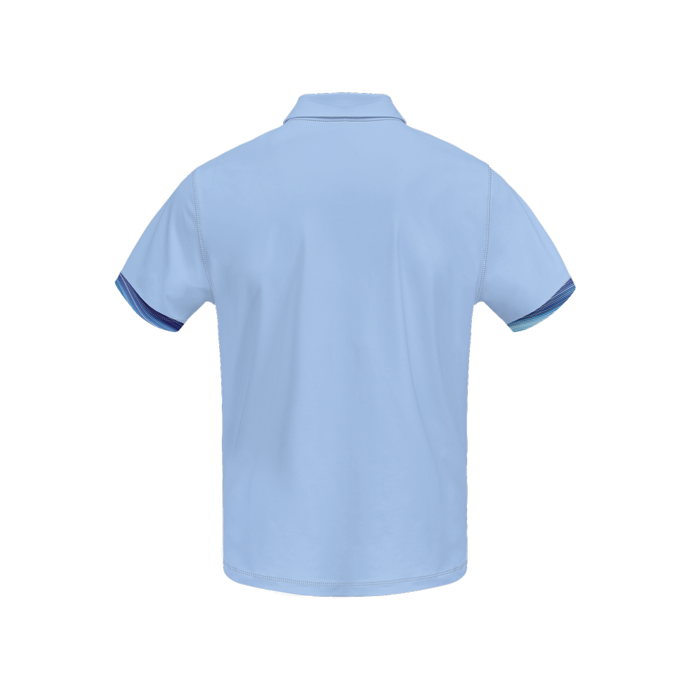 Bailees Blue Blue slim fit polo