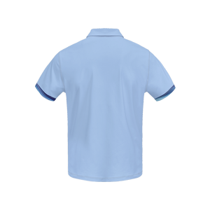 Bailees Blue Blue slim fit polo