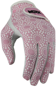 Women Golf Gloves Soft Fit Cabretta Leather Lycra Back Pink Ladies Glove Left Hand S - Walmart.com - Walmart.com